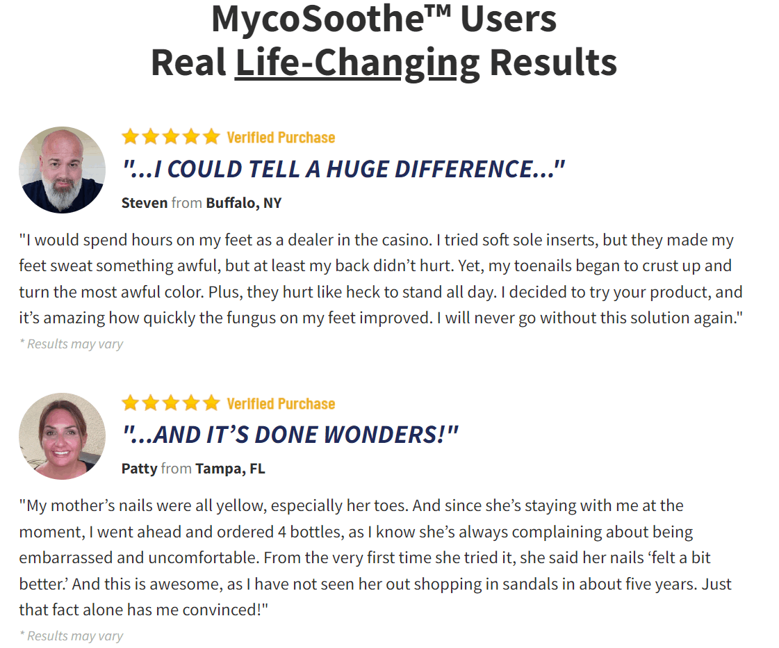 mycosoothe user review